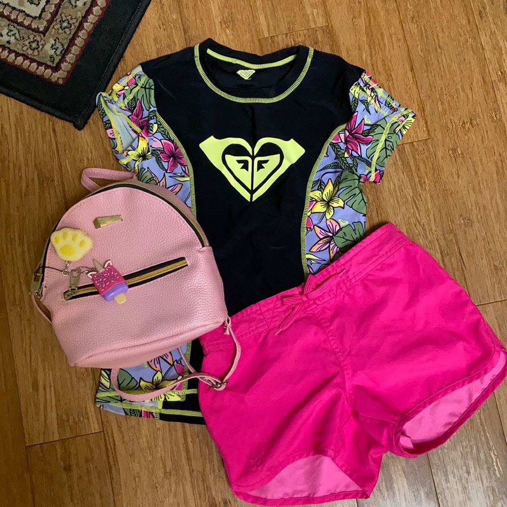Girls Bundle 7/8  Roxy/OP/ mini backpack